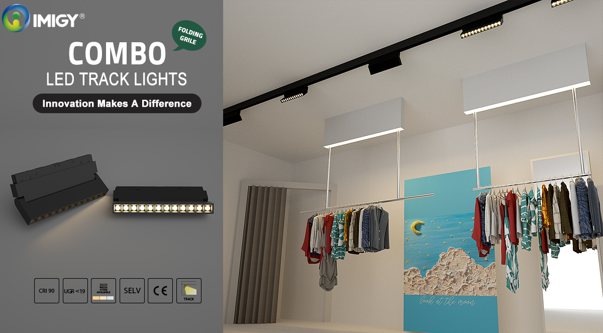 IMIGY Combo Track Light Sets the Standard for Modern No Main Lighting Design